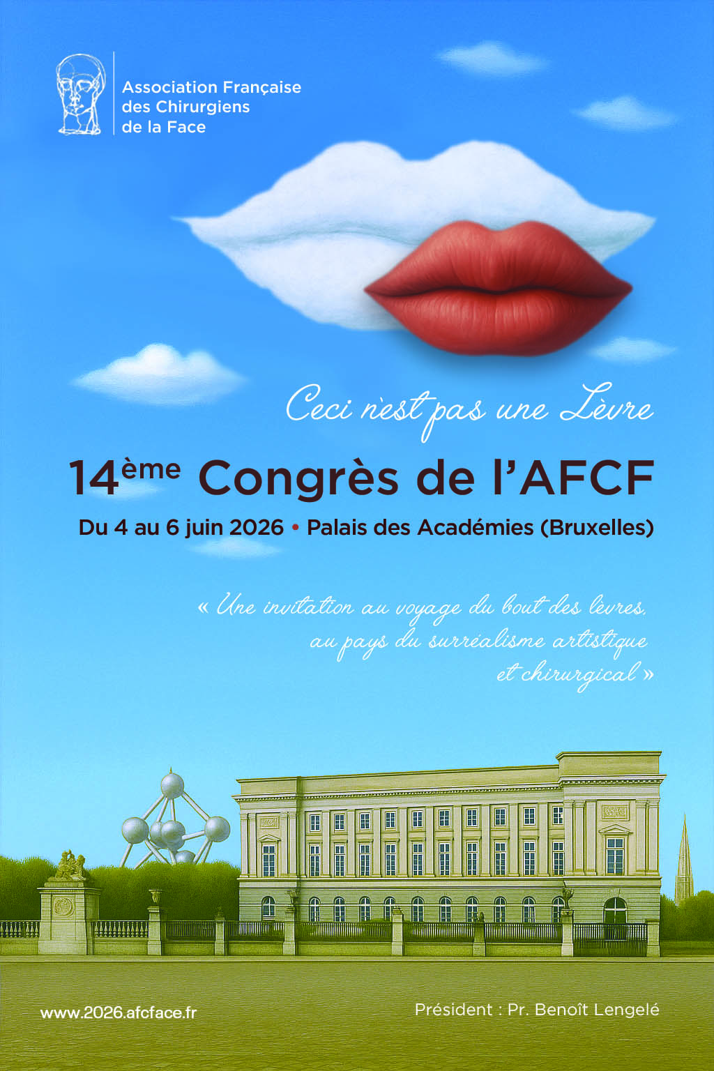 Congrès AFCF 2026 Bruxelles - Les lèvres