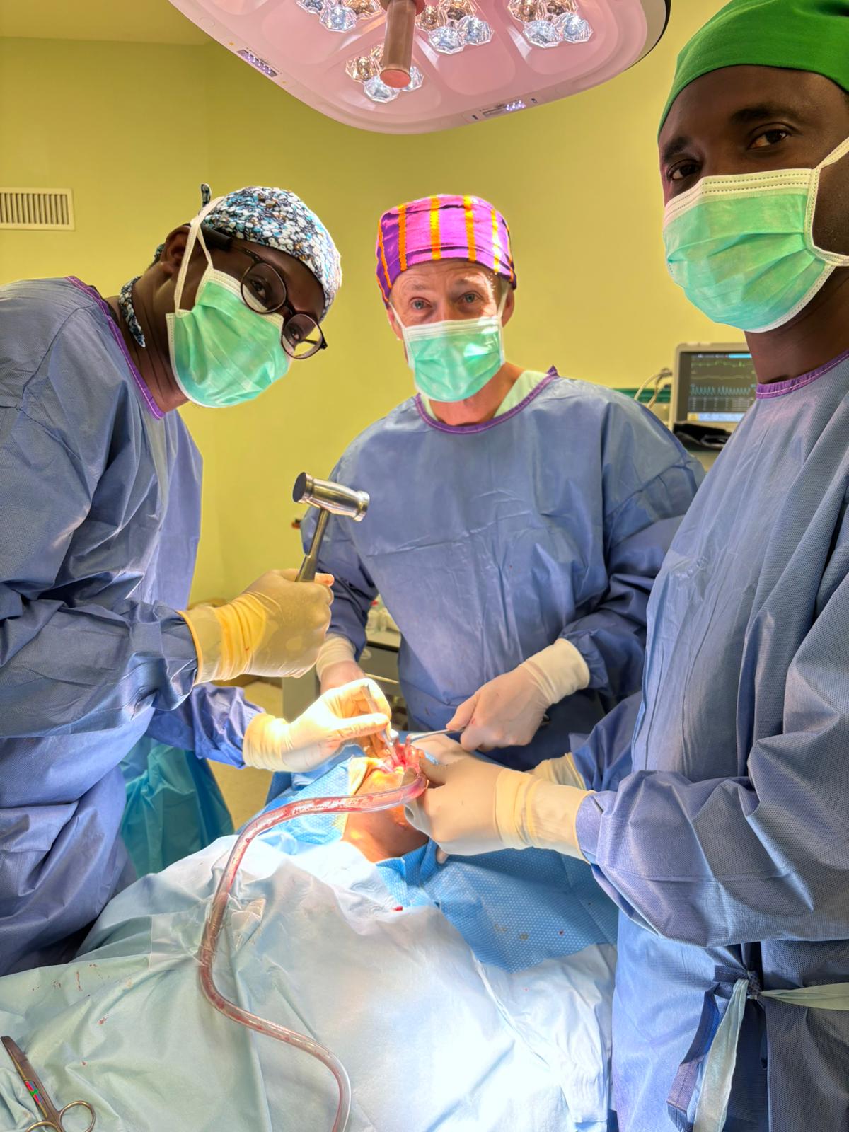 En pleine action - mission Guinée